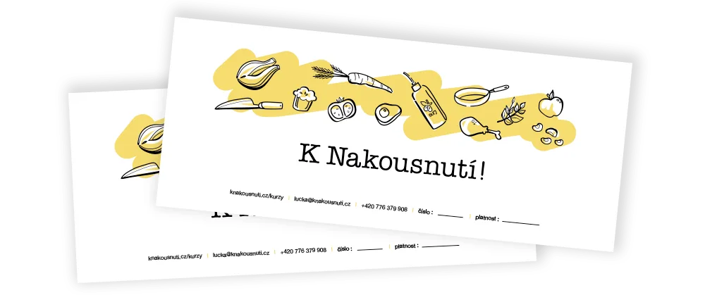 Dárkový poukaz K Nakousnutí!